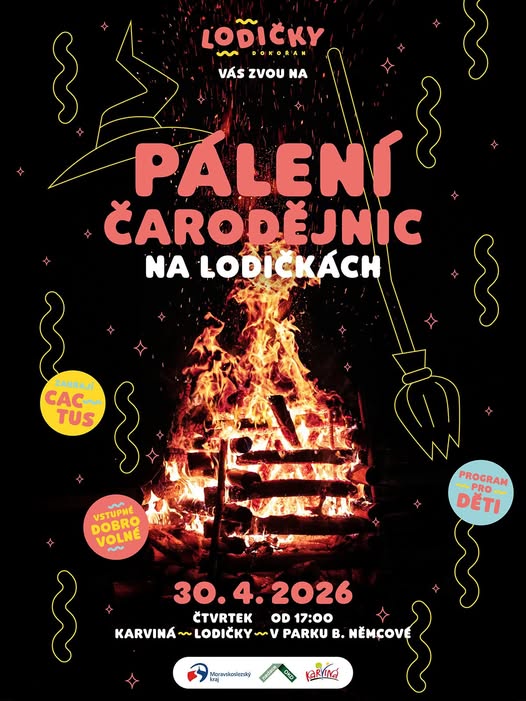 Pálení čarodějnic na Lodičkách 